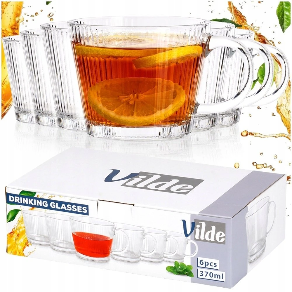 WMF Stiklinės kavai ir arbatai 370 ml 6 vnt.