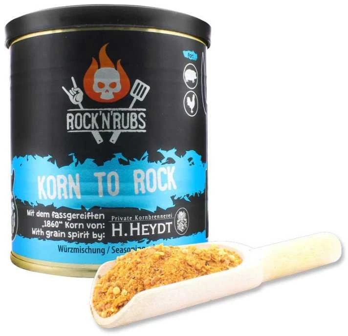 ROCK'N'RUBS Silverline Universalūs prieskoniai "Korn to Rock", 130 g