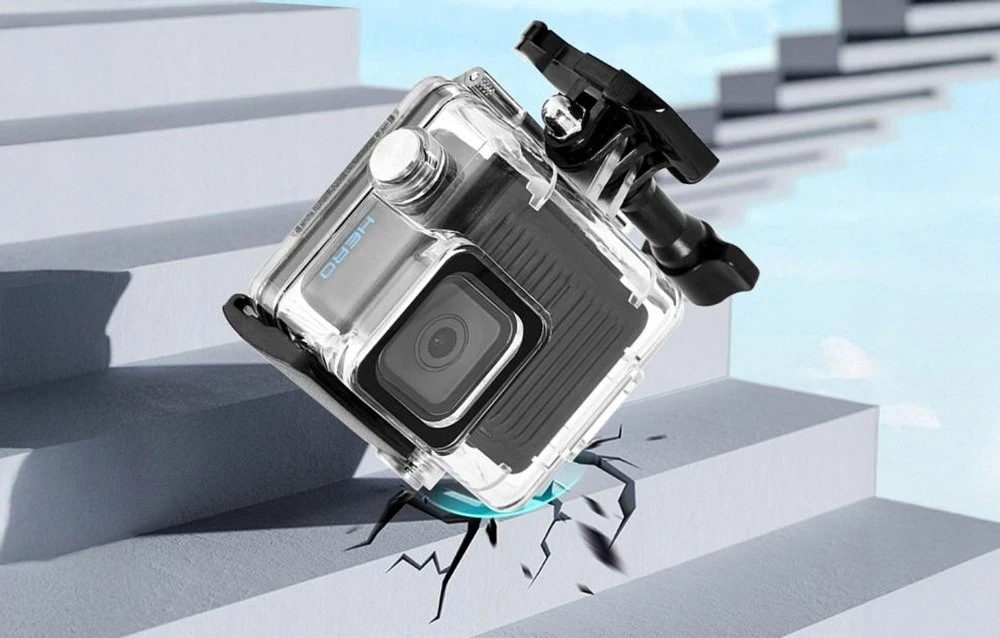 „Puluz“ vandeniui atsparus dėklas „GoPro HERO 4K 2024“ kamerai