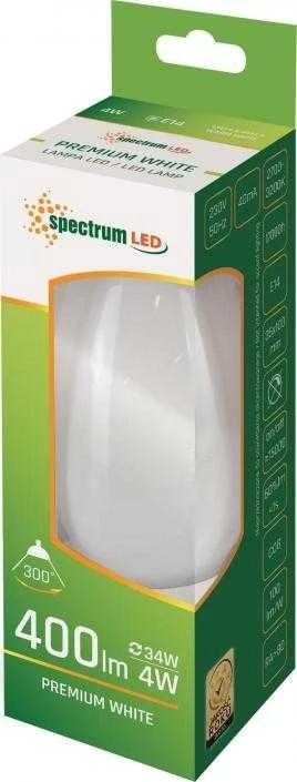 Spectrum LED lemputė E14 B35 4W 2700K 400LM MT