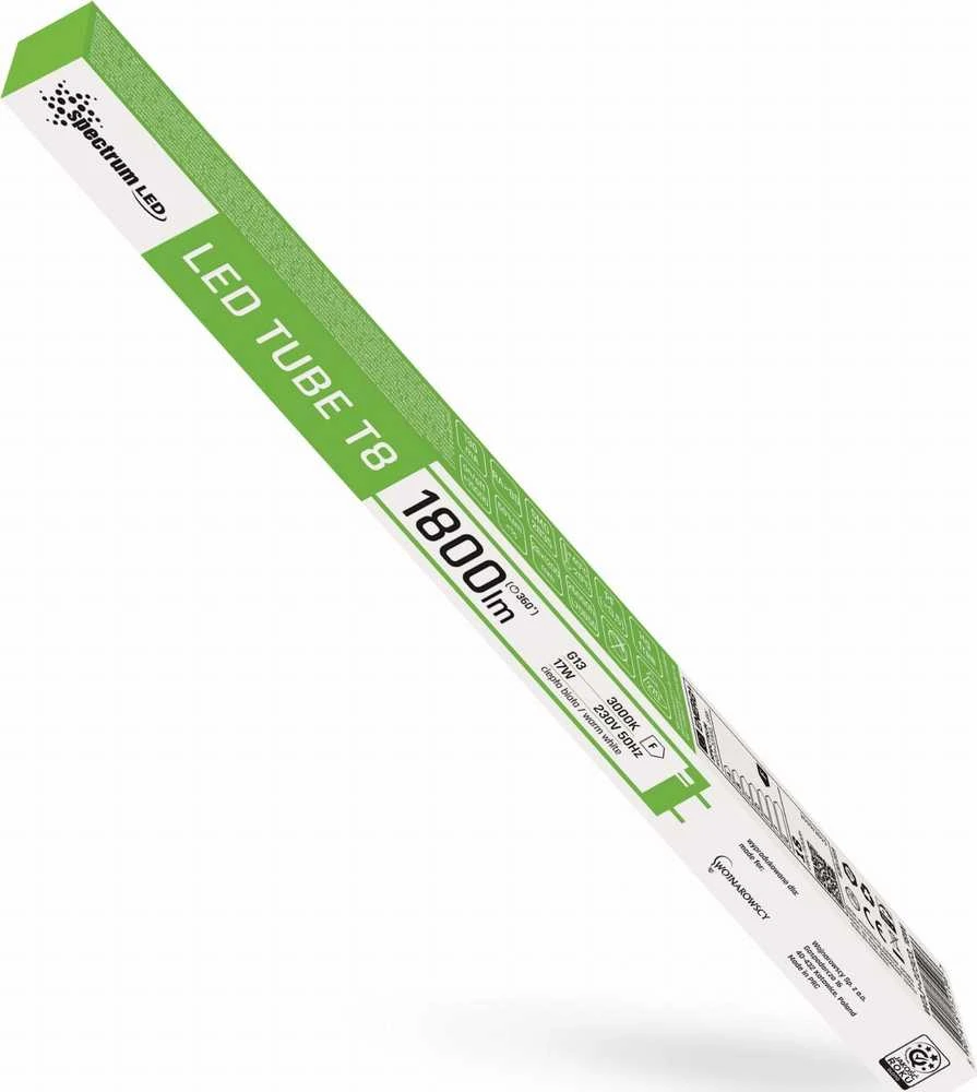 Spectrum LEMPUTĖ LED G13 T8 17W 1900LM 4000K 120CM