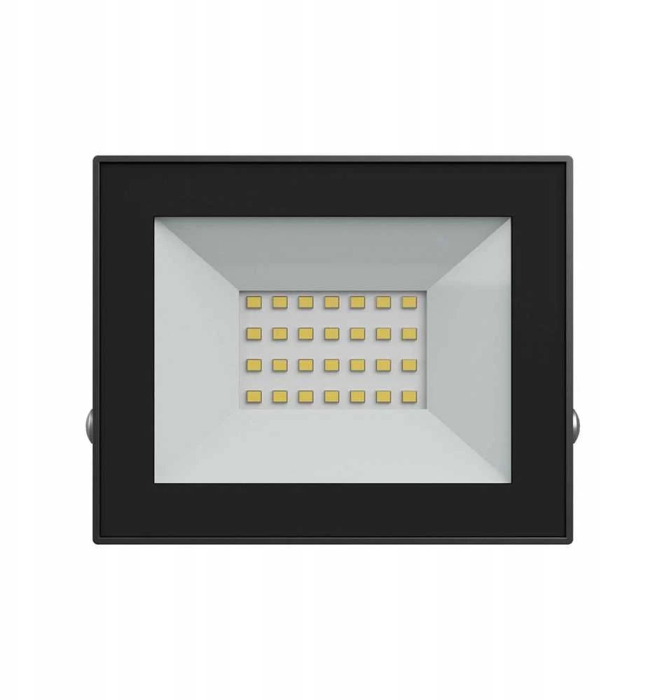 Spectrum PROŽEKTORIUS LAUKO LED 20W 230V NW IP65 Juodas