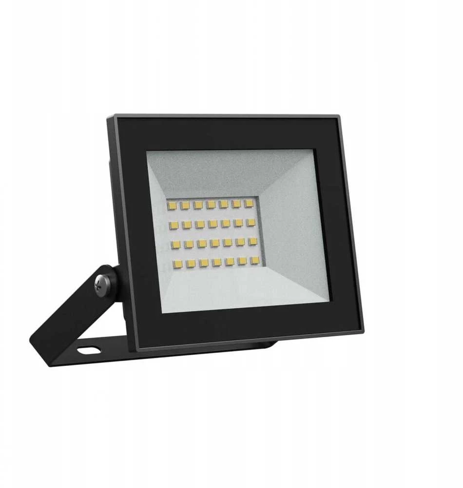 Spectrum PROŽEKTORIUS LAUKO LED 20W 230V NW IP65 Juodas
