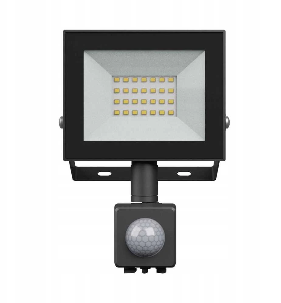 Spectrum PROŽEKTORIUS LAUKO LED SU JUDESIO DAVIKLIU 20W 230V NW IP44