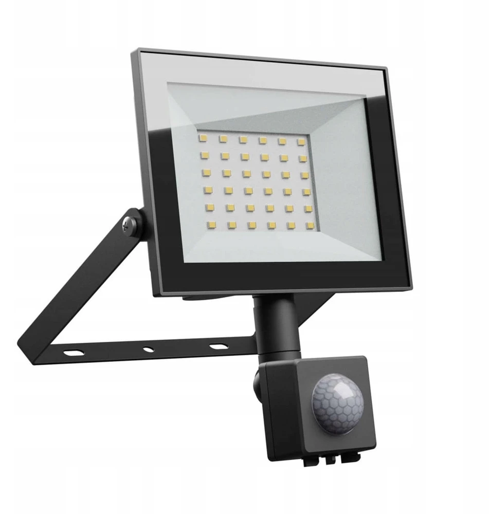Spectrum PROŽEKTORIUS LAUKO LED SU JUDESIO DAVIKLIU 30W 230V NW IP44
