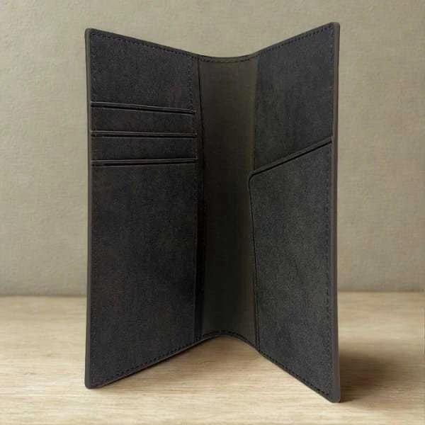 Passport dėklas Nimmy wallet Raptor Wolf rudos spalvos