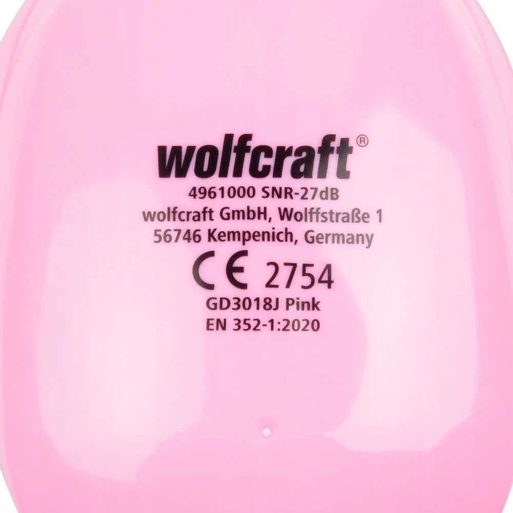 Apsauginės ausinės Wolfcraft W4961000; 27 dB; vaikiškos