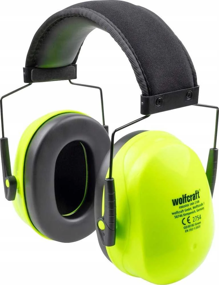 Apsauginės ausinės Wolfcraft 4960000; 27 dB; vaikiškos