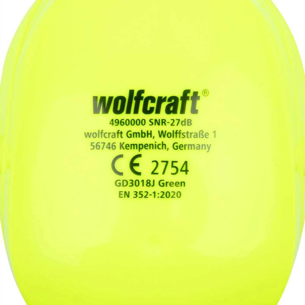 Apsauginės ausinės Wolfcraft 4960000; 27 dB; vaikiškos