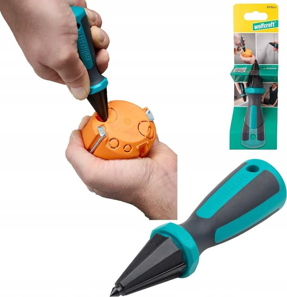 Rankinis skylių pjoviklis Wolfcraft ERGO WF4318000