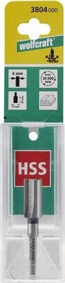 Wolfcraft Medžio freza HSS 10X20X6 mm