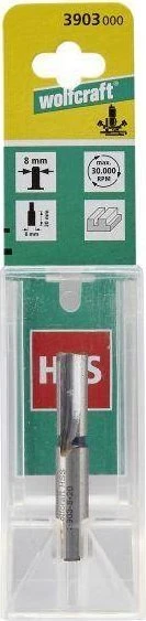Wolfcraft Medžio freza HSS 8X20X8 mm