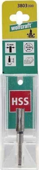 Wolfcraft Medžio freza HSS 8X20X6 mm
