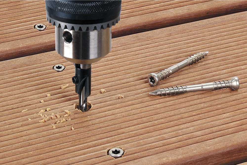 Grąžtas WOLFCRAFT NAWIERTAK Z FAZOWNIKIEM 5mm POD KONFIRMATY