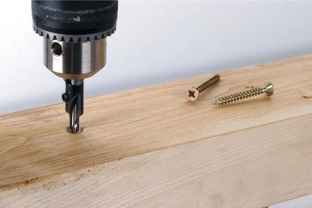 Grąžtas WOLFCRAFT NAWIERTAK Z FAZOWNIKIEM 5mm POD KONFIRMATY