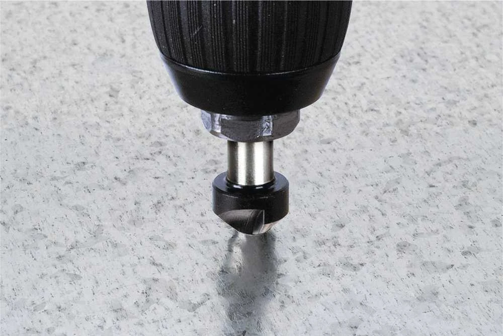 WOLFCRAFT HSS CHAMFER 16 mm, 6 KAMPŲ BOTAS 1/4 colio