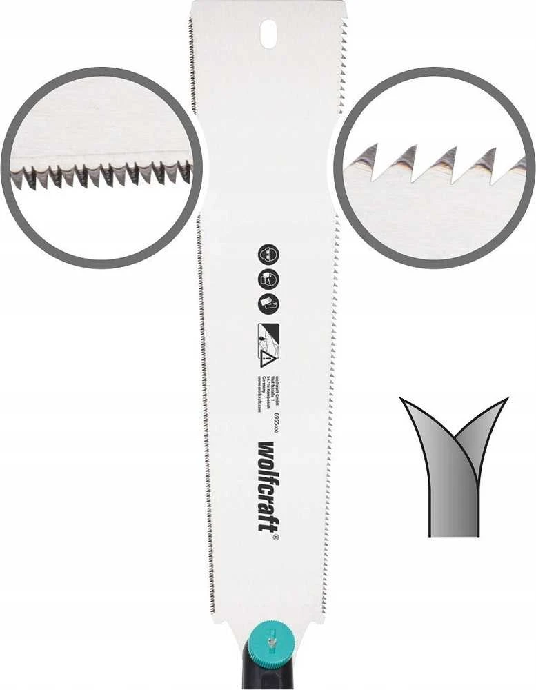 Wolfcraft japoniškas pjūklas 330 mm Wolfcraft
