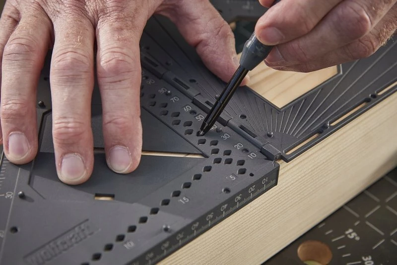 WOLFCRAFT PRO VARIO MATAVIMO IR ŽYMĖJIMO KAMPAS