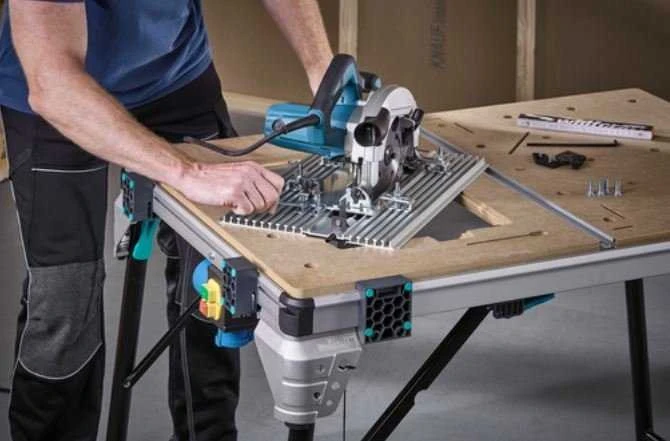 Darbo stalas Wolfcraft Master Cut 2600 118,5 x 76,5 x 86,3 cm (Pažeista pakuotė)