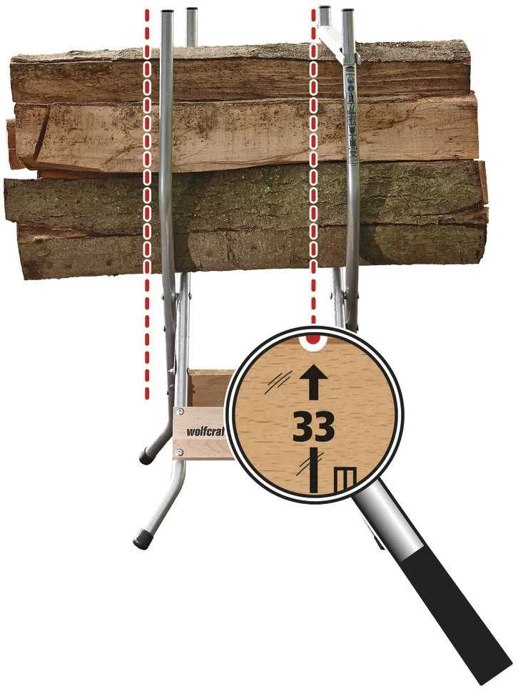 Wolfcraft medienos pjovimo stovas (5119000)