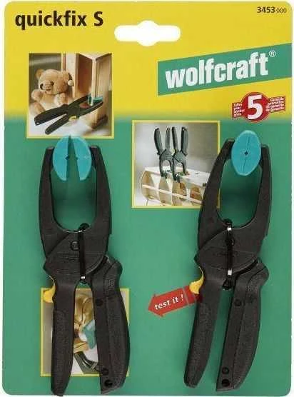 Wolfcraft MINI KLESZCZE ZACISKOWE WOLFCRAFT - QUICKX S 30 [2 SZT.] WF3453000 WOLFCRAFT