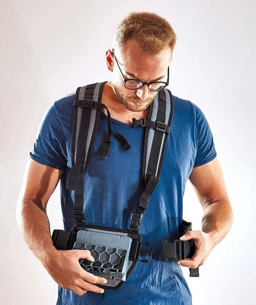 Wolfcraft Nešimo diržų sistema, juoda, 5582000