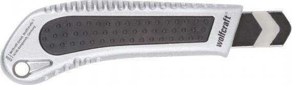 Wolfcraft peilis su 18 mm aštriu peiliu, metalinis, Wolfcraft