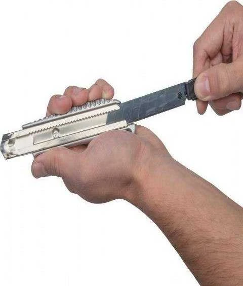 Wolfcraft peilis su 18 mm aštriu peiliu, metalinis, Wolfcraft