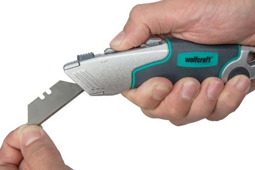 Wolfcraft peilis su trapecija ir kablio ašmenimis, Profi Wolfcraft