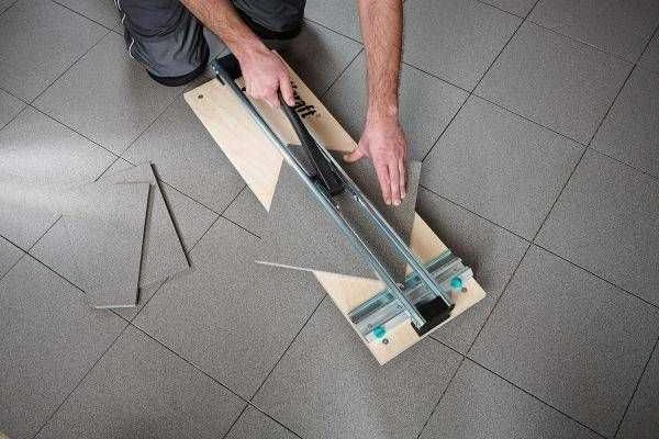 Rankinės plytelių pjovimo staklės Wolfcraft TC 610 W; 610 mm