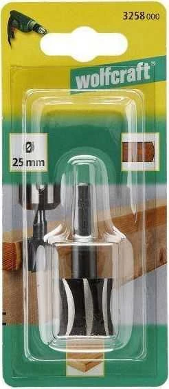Wolfcraft Medžio freza WS 25X22X8 mm, R-25MM