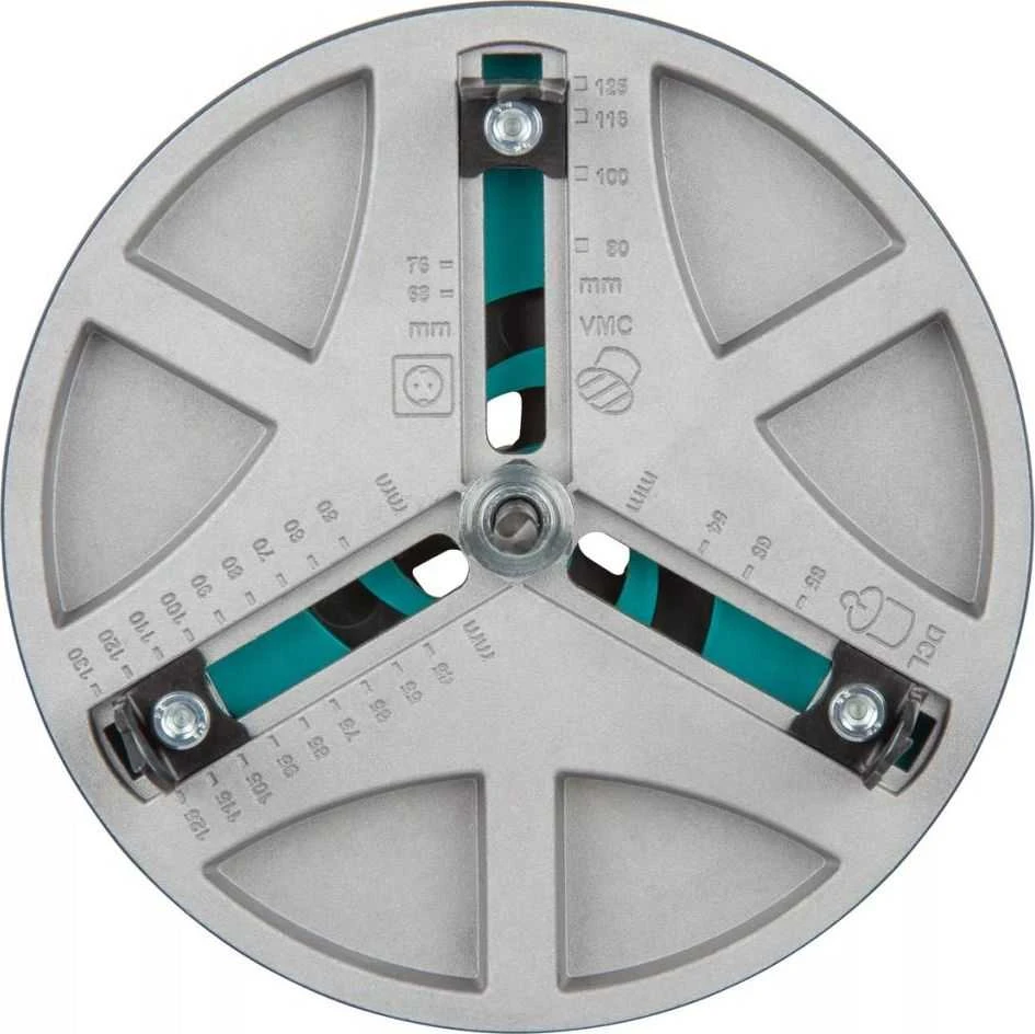 Gręžimo karūna Wolfcraft 5978000; 45-130 mm