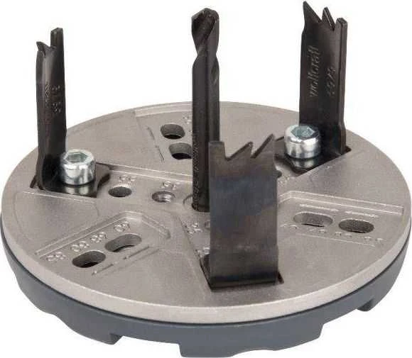 Grąžtas Wolfcraft Wolfcraft reguliuojamas skylės pjūklas - elektros instaliacija 35-83 mm