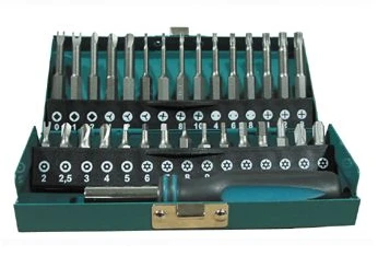 Atsuktuvų rinkinys su antgaliais Wolfcraft 1386000 - 30 vnt