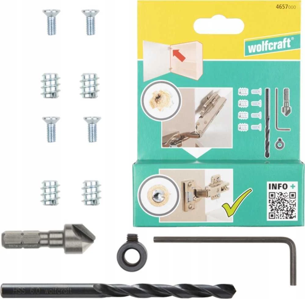Remonto komplektas Wolfcraft 4657000