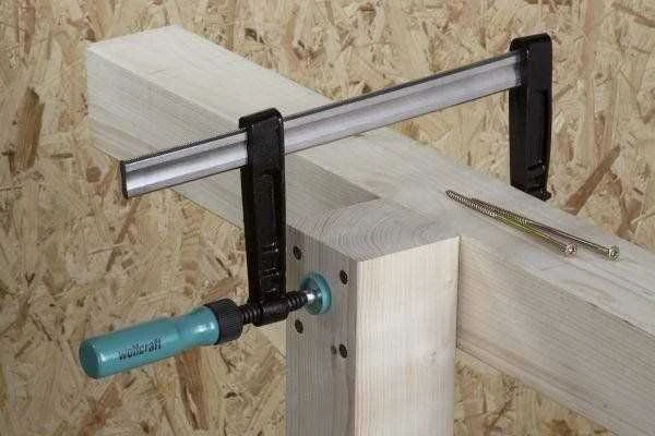 Spaustuvas Wolfcraft 3057000; 150 mm