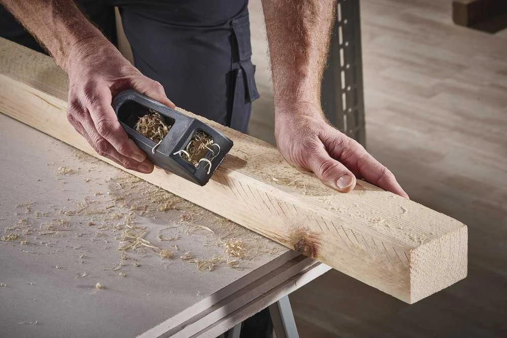 Wolfcraft Strug for išlyginti lentų, pagamintų iš imp kartono kraštai Wolfcraft