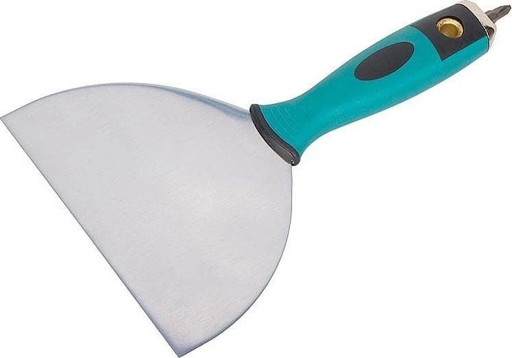 WOLFCRAFT SZPACHELKA PROFESJONALNA SZEROKA UCHWYT 2-KOMPONENTOWY + BIT