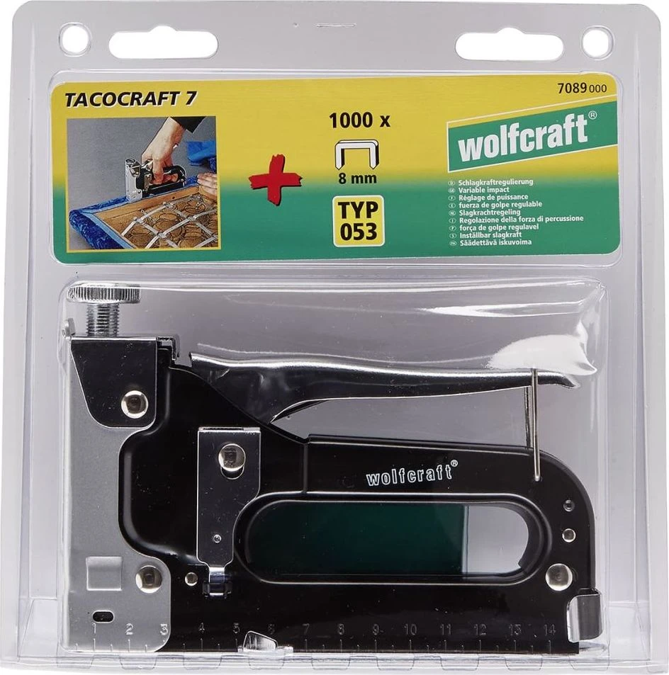 Mechaninis apkabėlių plaktukas Wolfcraft 7089000