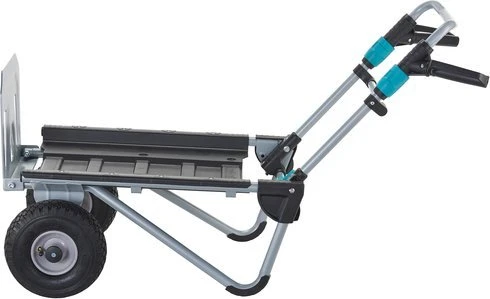 Vežimėlis - Wolfcraft 5535000 Sulankstomas, Plastikas, Plienas, 200 kg Talpa, Juodas/Turkio/Pilkas