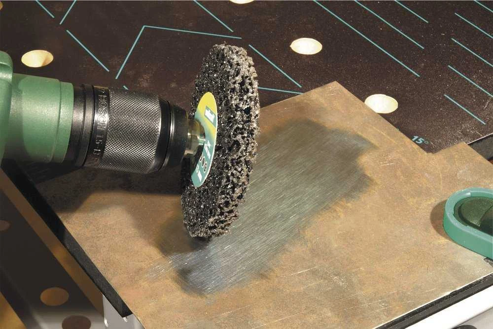 WOLFCRAFT UNIVERSALUS DISKINIS ŠEPETĖLIS 100mm BOTAS 6mm
