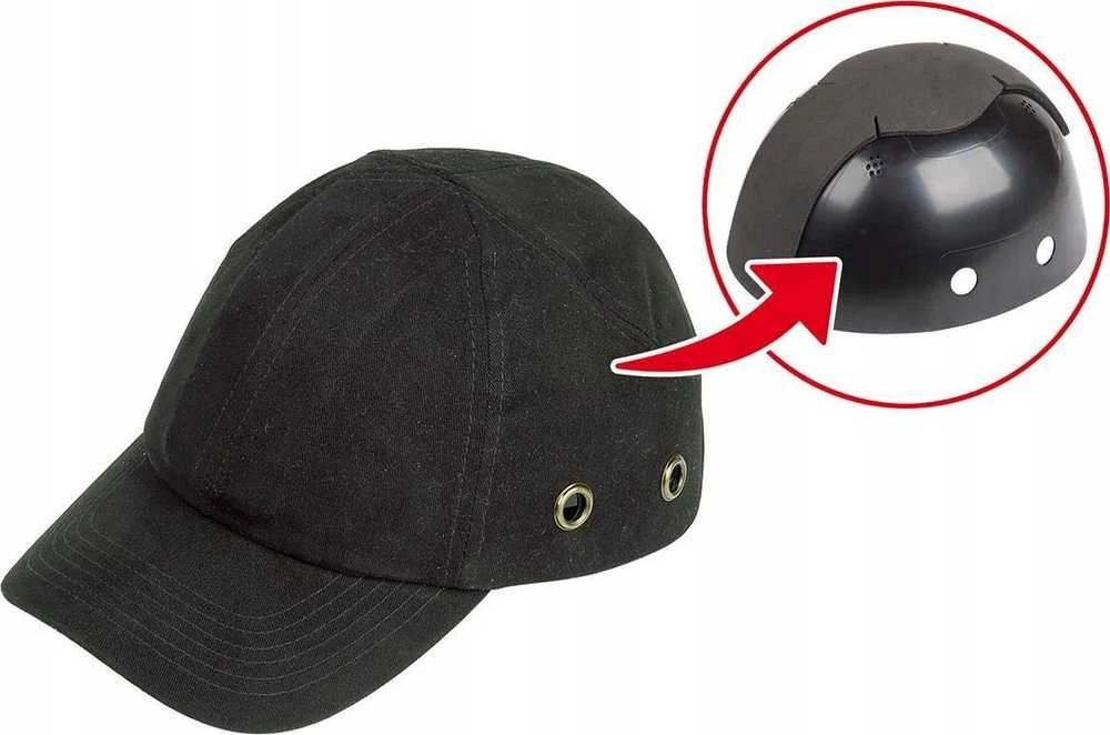 Wolfcraft apsauginė kepurė - juoda