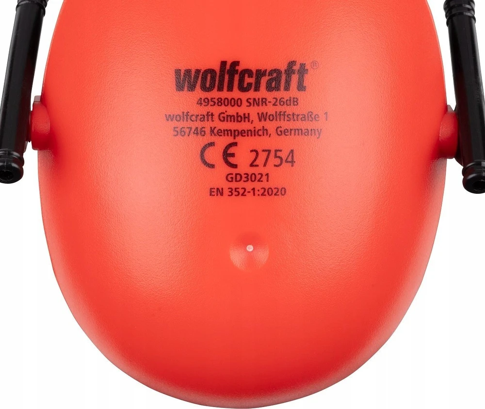 Wolfcraft Apsauginės ausinės - Compact, 26 dB