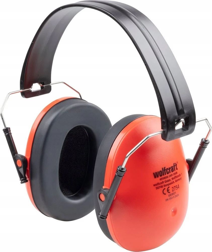 Wolfcraft Apsauginės ausinės - Compact, 26 dB