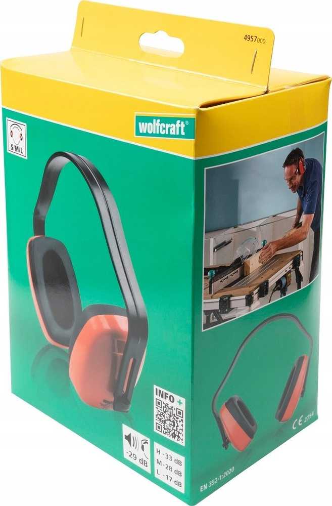 Wolfcraft Ausinės ochronne - Standard 29 db