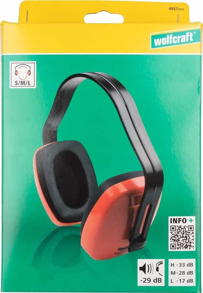 Wolfcraft Ausinės ochronne - Standard 29 db