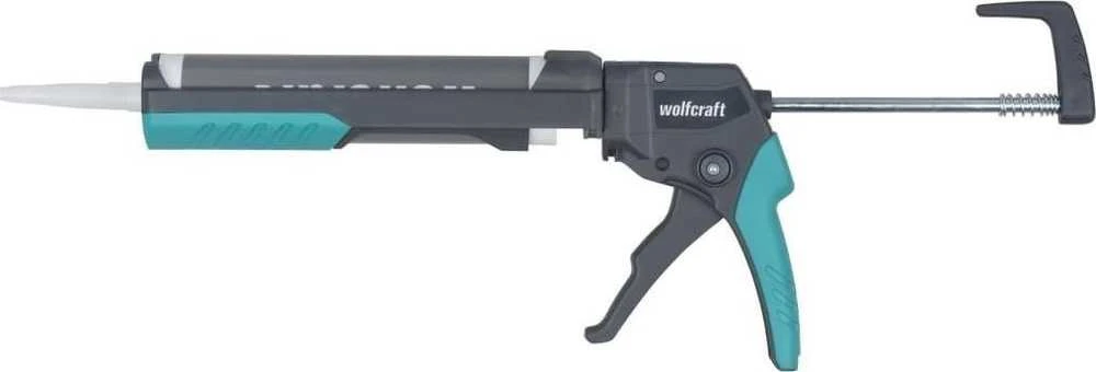 Silikono ir klijų pistoletas Wolfcraft MG 400; 180 kg; 360°