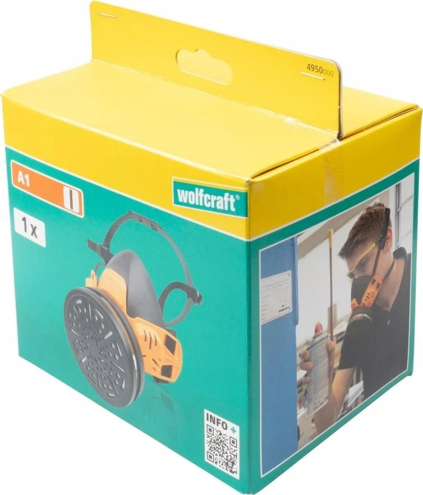 Wolfcraft A1P2 puskaukė originalioje pakuotėje