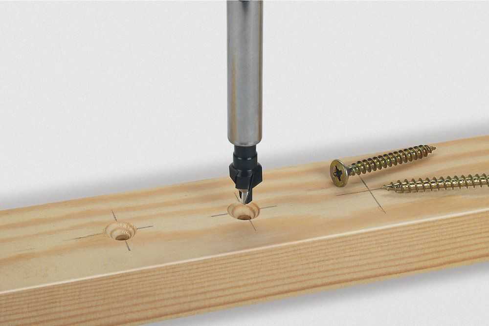 Grąžtas WOLFCRAFT grąžtai Z POGŁĘBIACZEM 4-10mm, CHWYT 6-KĄT 1/4"