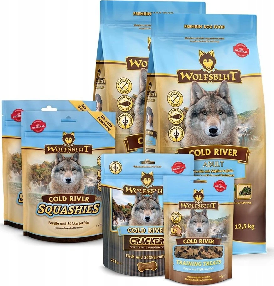 Wolfsblut Wolfsblut Dog Cold River puszka 800g